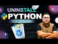 How to Uninstall Python Completely on Windows 11 Python Uninstall In Hindi Completely
