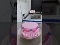 Simple Princess Peach Cake