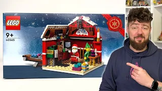 PRACOWNIA ŚWIĘTEGO MIKOŁAJA 🎅🏻 LEGO 40565 RECENZJA