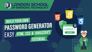 Build Your Own Password Generator Easy HTML CSS JavaScript Tutorial