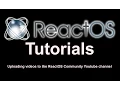 Uploading s to the ReactOS Community Youtube Channel