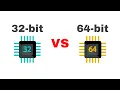32 bit vs 64 bit
