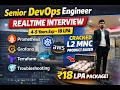 Senior DevOps Engineer Interview Realtime-Full Interview AWS CICD k8s helm IAC and Monitoring