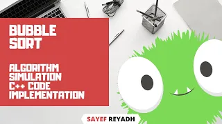 Data Structure 1 - Bubble Sort Algorithm Simulation Code C Bangla