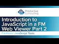 Introduction to JavaScript in a FileMaker Web Viewer - Part 2
