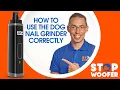 HOW TO USE THE NAIL GRINDER G-01 CORRECTLY