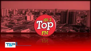 Prefixo - Top FM - 101,3 MHz - Gália-Bauru/SP
