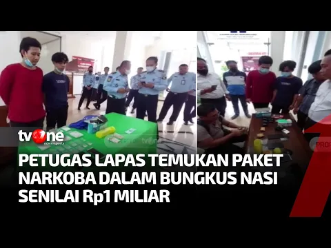 Petugas Lapas Gagalkan Penyelundupan Narkoba di dalam Bungkus Nasi