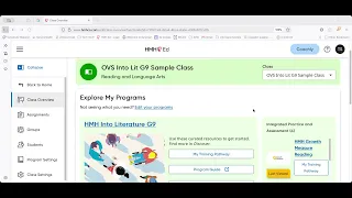 Assign HMH Growth Measure in HMH Ed Read 180 or Into Literature