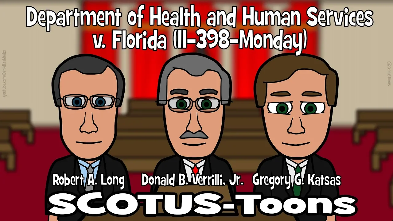 Department of Health and Human Services v. Florida Pt. 1 (SCOTUS-Toons)