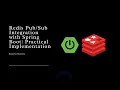 Simplify with Spring Boot and Redis for EASY Messaging