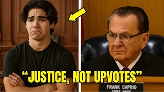 TEEN TRIES TO QUOTE REDDIT IN COURT JUDGE CAPRIO TEACHES HIM A 2 215 LESSON 