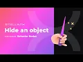 StellarX Tutorial - Hide an object
