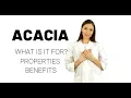 ACACIA acacia supplement acacia benefits what is acacia used for acacia side effects