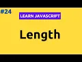 Javascript Length Property In Hindi Part 24