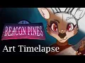 Beacon Pines - Thumbnail Art Timelapse
