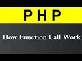How Function Call Work in PHP Hindi