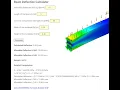 Beam Deflection Calculations with Our ACI 318-19 Compliant Tool A Must-Have for Civil Engineers