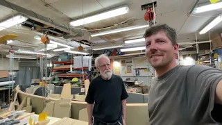 22 August 2022 Celebrating my 83 1/3 anniversary by begging for support for building with Sam Holmes