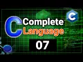 Operator in C Language and Arithmetic Operators C Programming Tutorial Lecture No 7