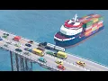 Download Lagu Breakable Car Bridge Crashes #5 - Beamng drive