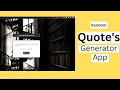 Build a Random Quote Generator HTML CSS JavaScript Tutorial for Beginners