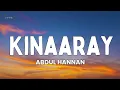 Download Lagu Abdul Hannan - Kinaaray (Lyrics)