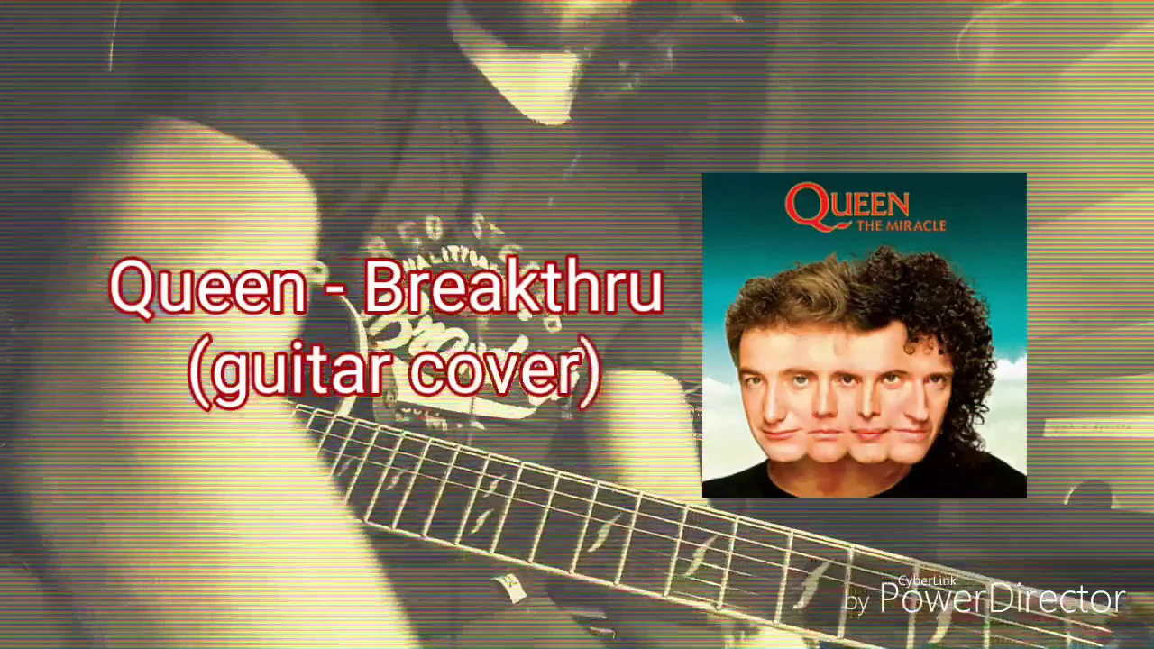 Queen - Breakthru (guitar cover)