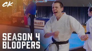 cobra kai season 4 bloopers you cant miss cobra kai jacob bertrand 