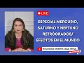 Download Lagu EN VIVO: ESPECIAL MERCURIO, SATURNO Y NEPTUNO RETRÓGRADOS/ EFECTOS EN EL MUNDO