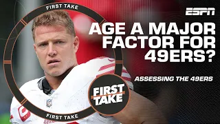 How big of a factor is age when assessing the 49ers First Take