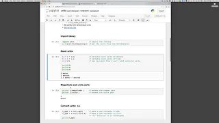 Python units using Pint