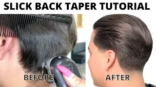 SLICK BACK TAPER TUTORIAL FOR BEGINNERS