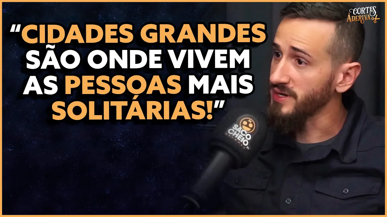 CIDADE GRANDE NÃO DEVERIA EXISTIR | À Deriva Podcast
