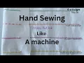 Download Lagu HAND SEWING | 4 Different Backstitches to Know for Hand Sewing Garments | Sewing Tutorial