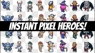 How to Build 100 Game-Ready Characters Without Drawing