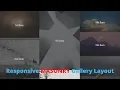 Responsive Masonry Gallery Layout With Awesome Hover Effect Pure CSS Tutorial