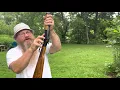 Old single shot lever action 22 Ithaca m49