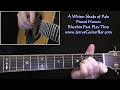 Download Lagu Procol Harum A Whiter Shade of Pale - Rhythm Guitar Play Thru