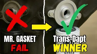 Mr Gasket Oil Filter Adapter FAILS Better Alternative Found