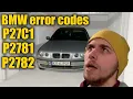 BMW e46 compact crank no start codes P27C1 P2781 P2782