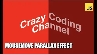 Mousemove Parallax Effect JavaScript Tutorial How to make Parallax Effect in JS