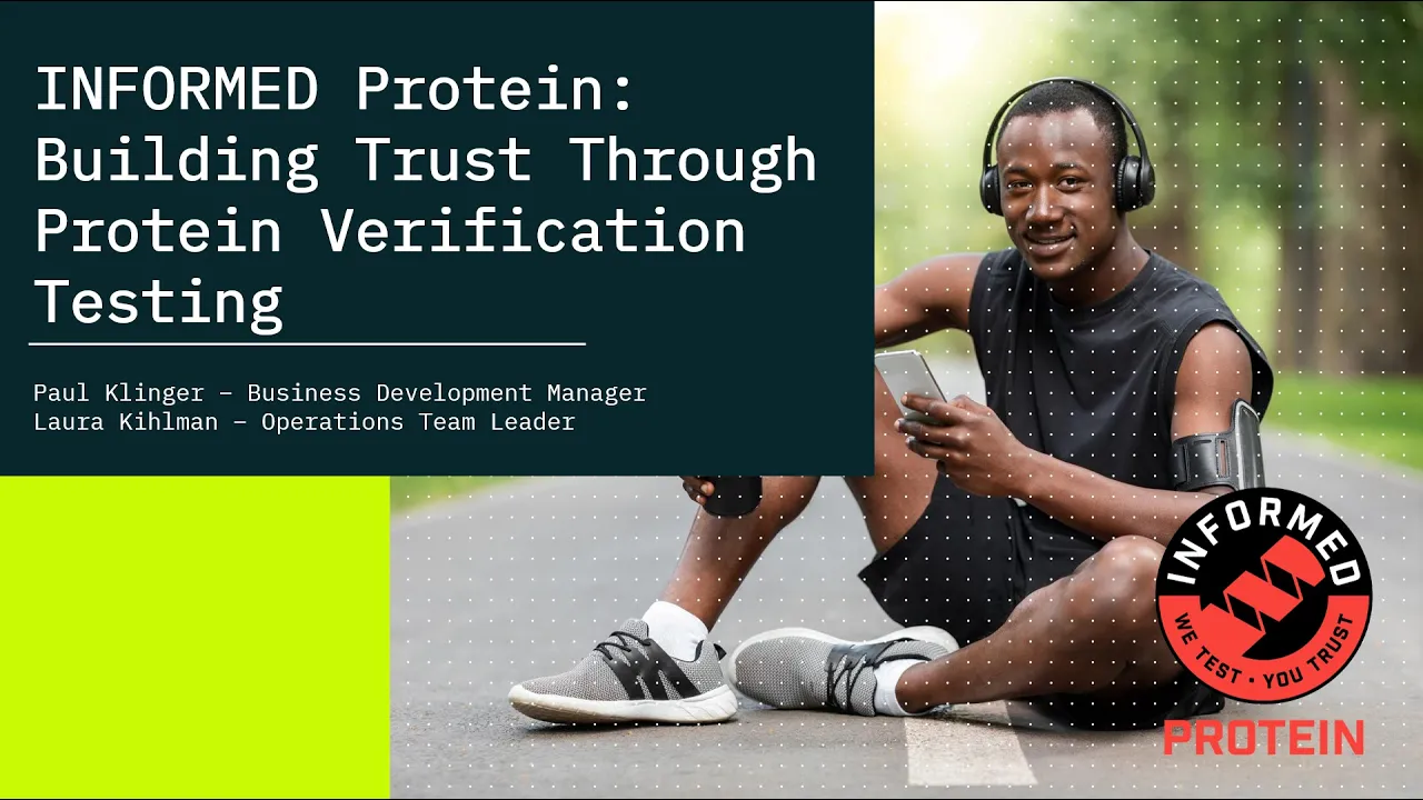 Informed Protein - Building Trust Through Protein Verification