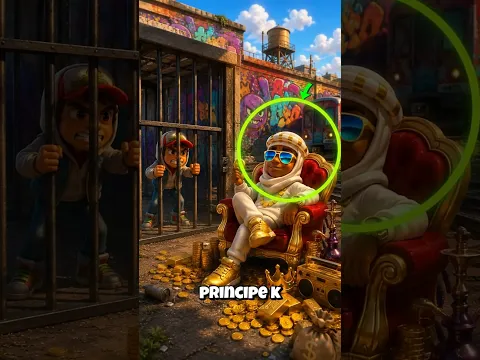O Principe K de Subway Surfers realmente é rico? 🤔