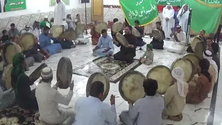 نوبه في تكية السيد احمد البرزان النعيمي ضرب الدف دندنها