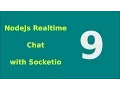 NodeJs Realtime Chat with Socketio - 9 Show Connected Clients