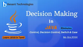 Decision Making in Java Java switch Statement Java Tamil Tutorial