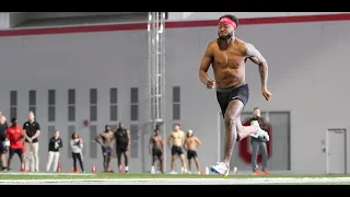 Ohio State s Xavier Johnson on his pro day his hopes for the start of his NFL career