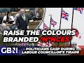 Download Lagu WATCH: Raise the Colours branded SHOCKING insult by Labour politician as councillors GASP