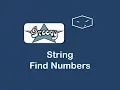 string find numbers in groovy